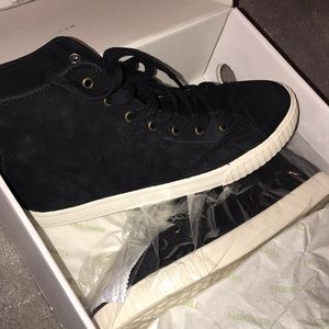 TRENTORN black suede sneaker